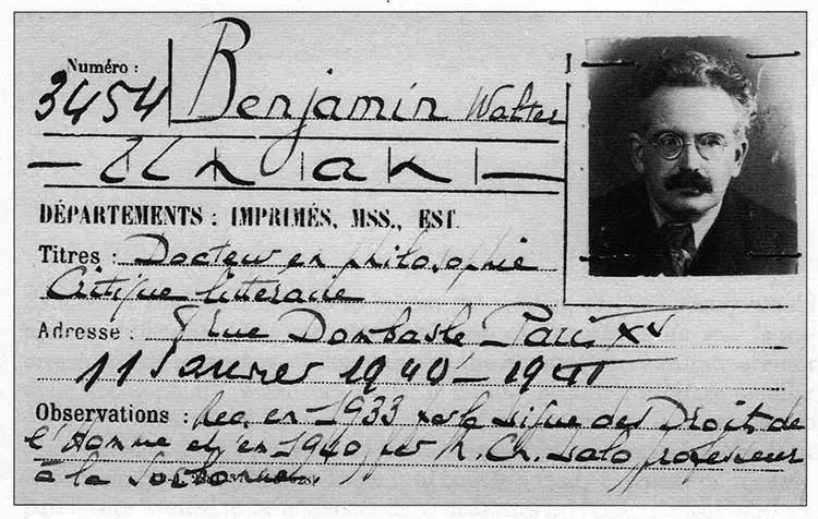 Walter Benjamin